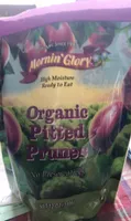 Organic pitted prunes