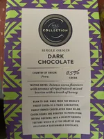 Intense Dark Chocolate 85% Cocoa Solids