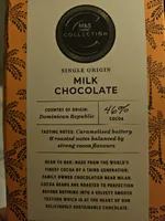 single origin milk chocolate
