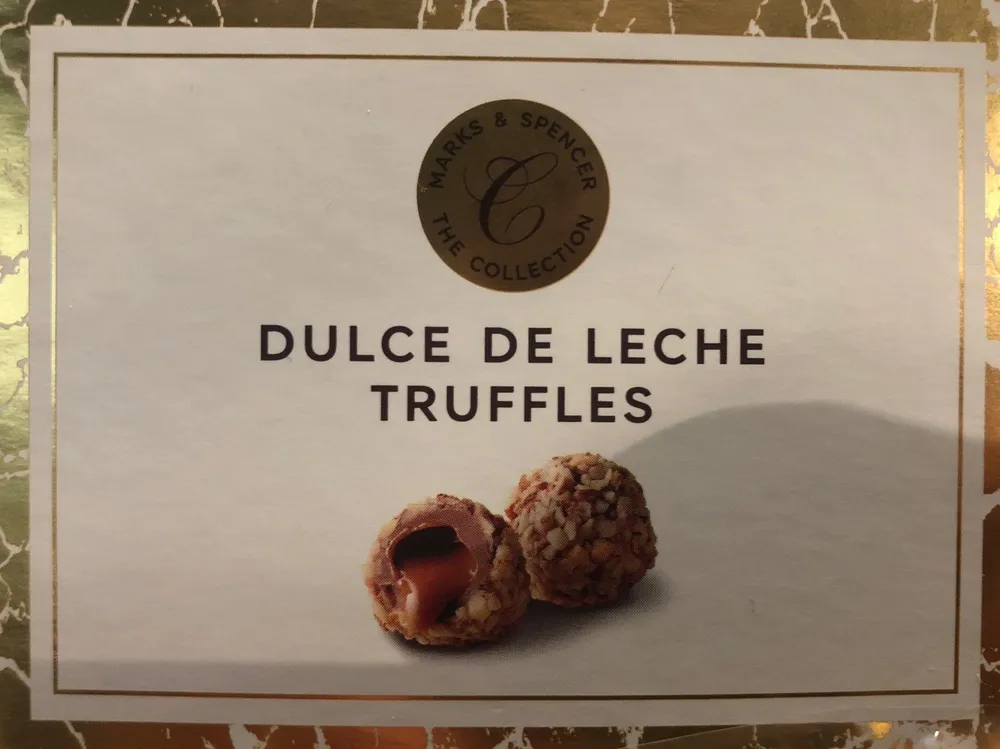 Dulce de leche truffles