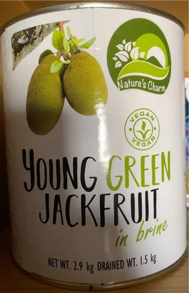 Young green jackfruit