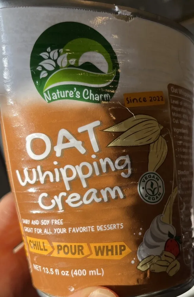 Oat Whipping Cream