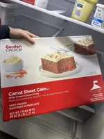 GFS Carrot Sheet Cake