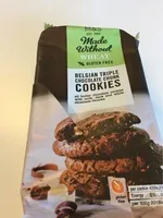 Belgian Triple Chocolate Chunk Cookies