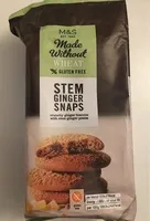 Stem Ginger Snaps
