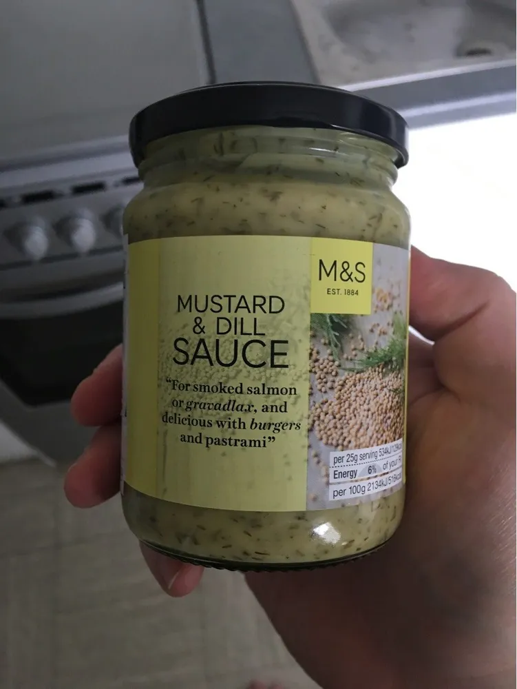Moutarde and dill sauce