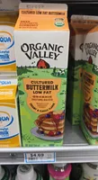 Cultured Lowfat Buttermilk organic valley quart