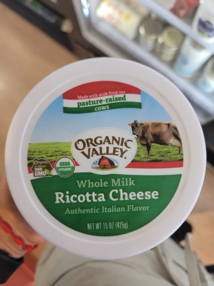 Organic Valley Ricotta Cheese