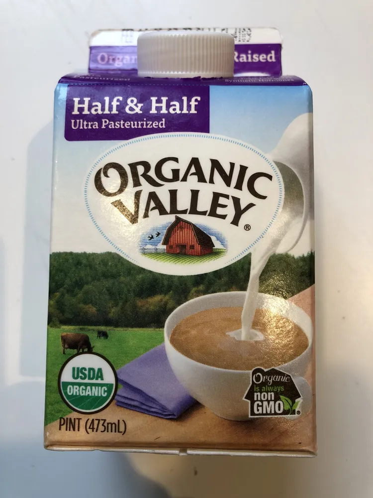 Half & half ultra pasteurized