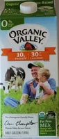 Organic Valley 0% Milk