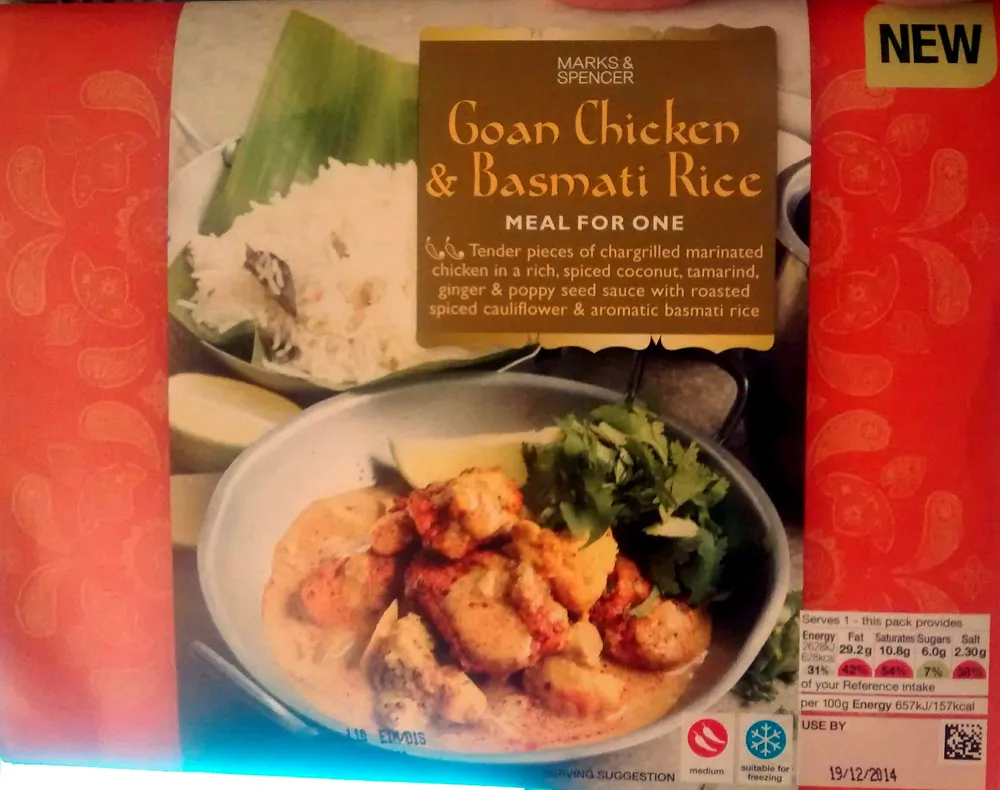 Goan Chicken & Basmati Rice