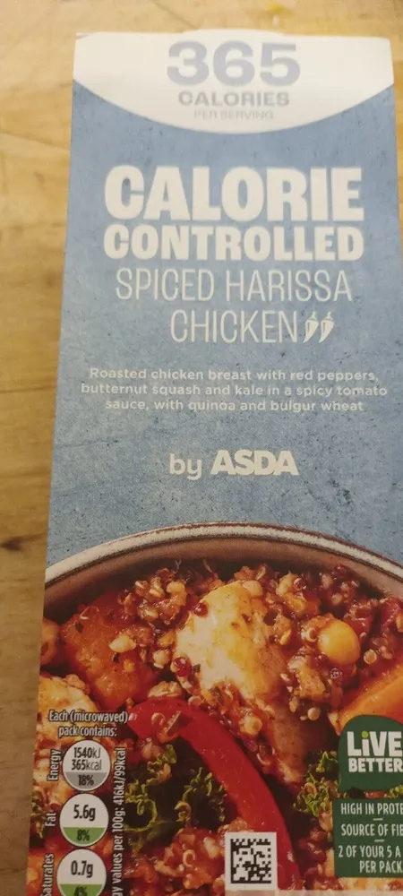 Spiced Harissa Chicken