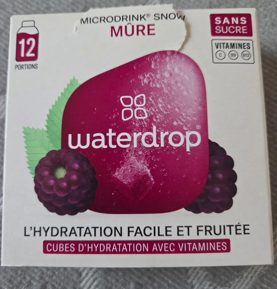 Cube d hydratation