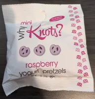 Mini raspberry yogurt pretzels