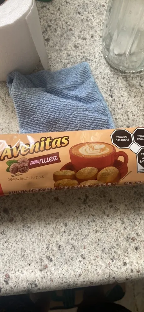 Galletas integrales sabor nuez