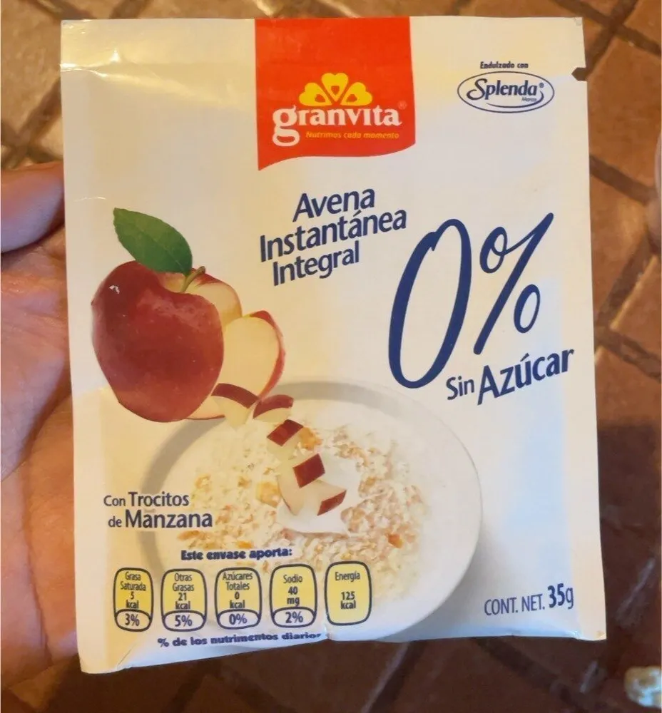 Avena Instantanea Integral