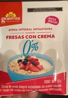 Avena integral sabor fresa
