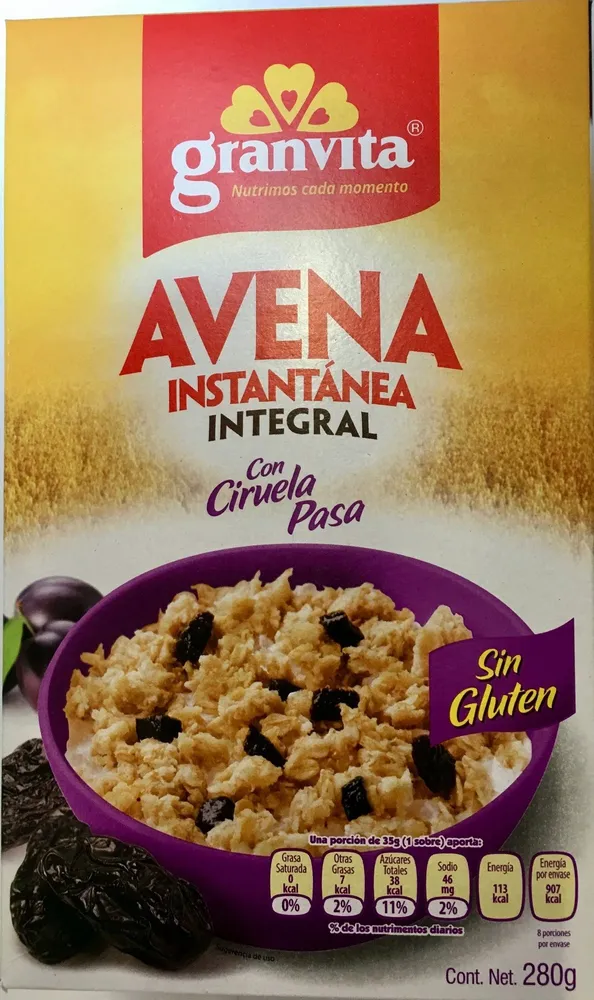 Avena Instantánea Integral