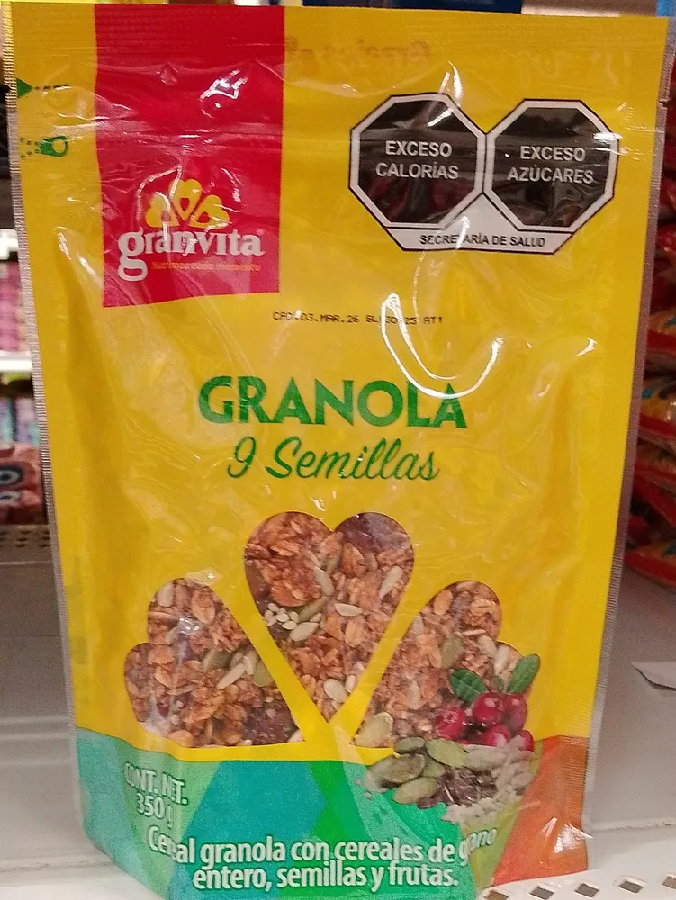 Granola con 9 Semillas