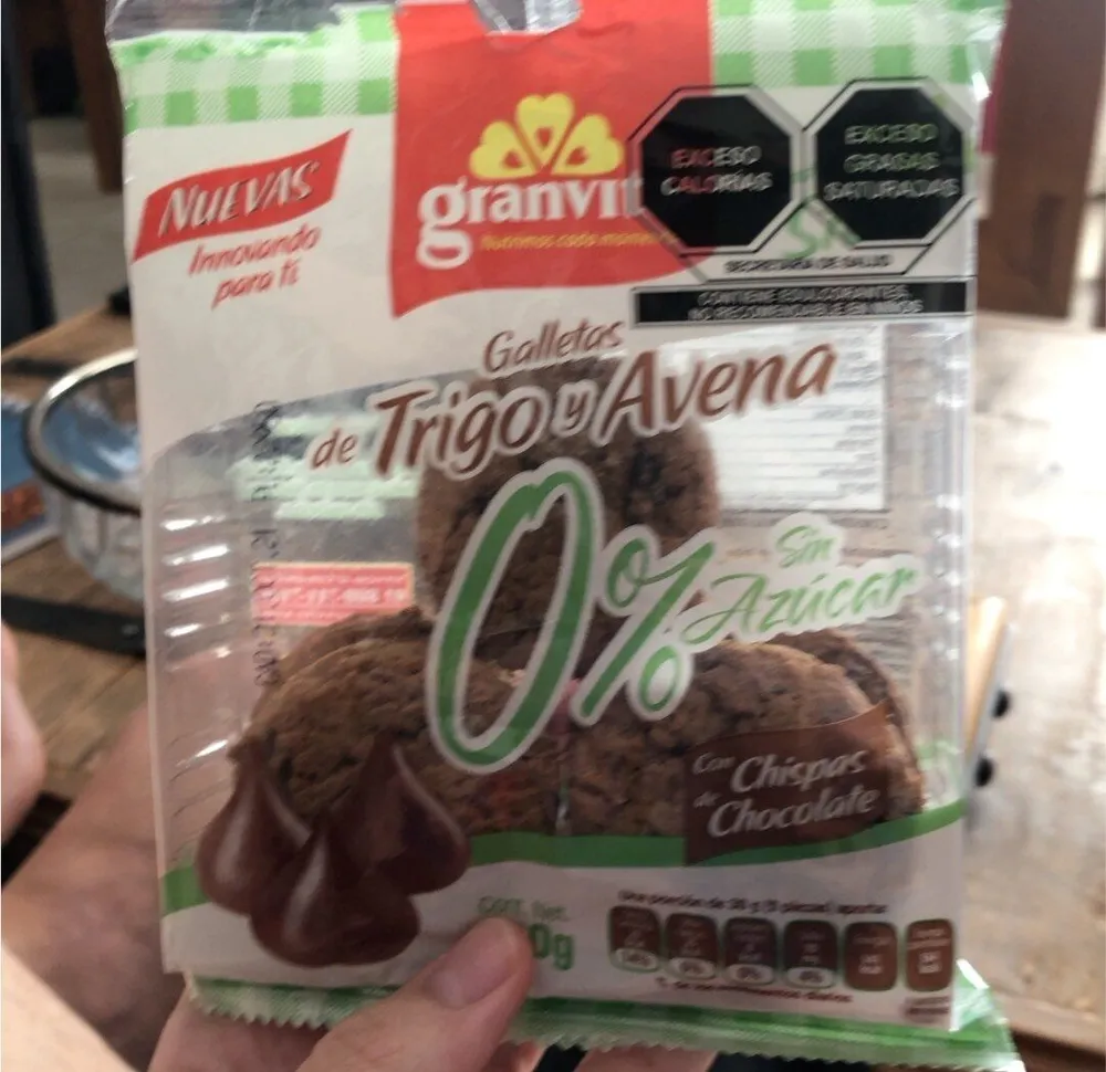 Galletas de trigo y avena