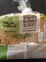 Brown broomer slices