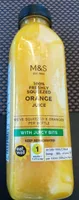 100% freshly squeezed orange juice