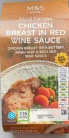 Chicken Breast in Red Wine Sauce