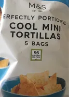 Cool mini tortillas 5 bags