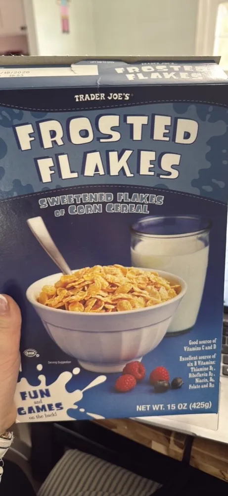 Frosted Flakes Sweetened Flakes of Corn Cereal