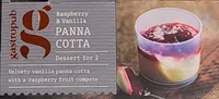 Raspberry & Vanilla Panna Cotta
