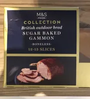 Sugar baked gammon