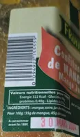 Confiture mangue