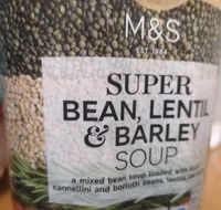 Bean lentil soup