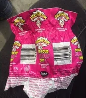 Super Sour Bubble Gum Pops Watermelon Flavour