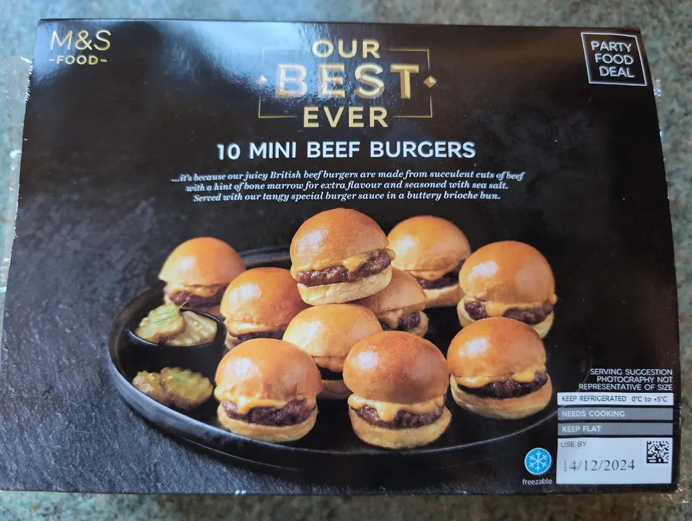 Our Best Ever Mini Beef Burgers