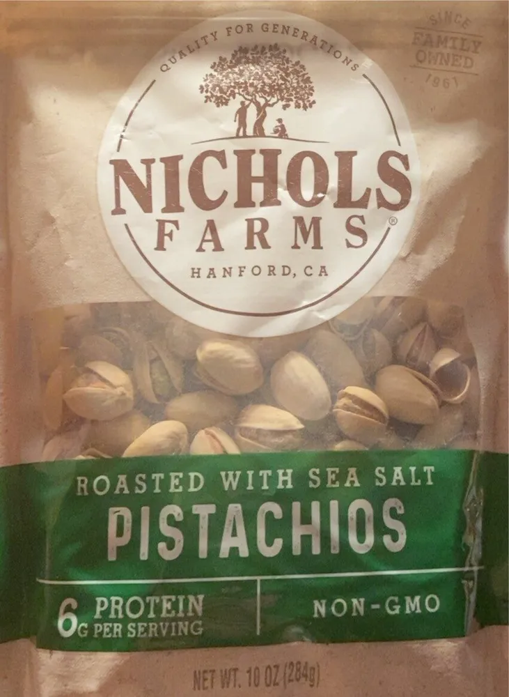 Roasted Pistachios with Sea Salt