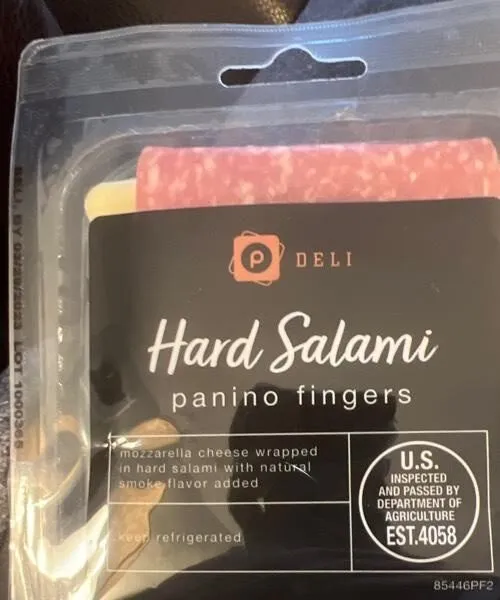 Hard Salami Panino Fingers