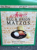 Aviv Matzos Egg & Onion