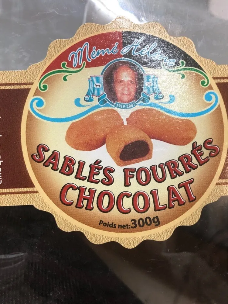 Sables Fourres chocolat