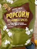 Popcorn with Herbs & Spices