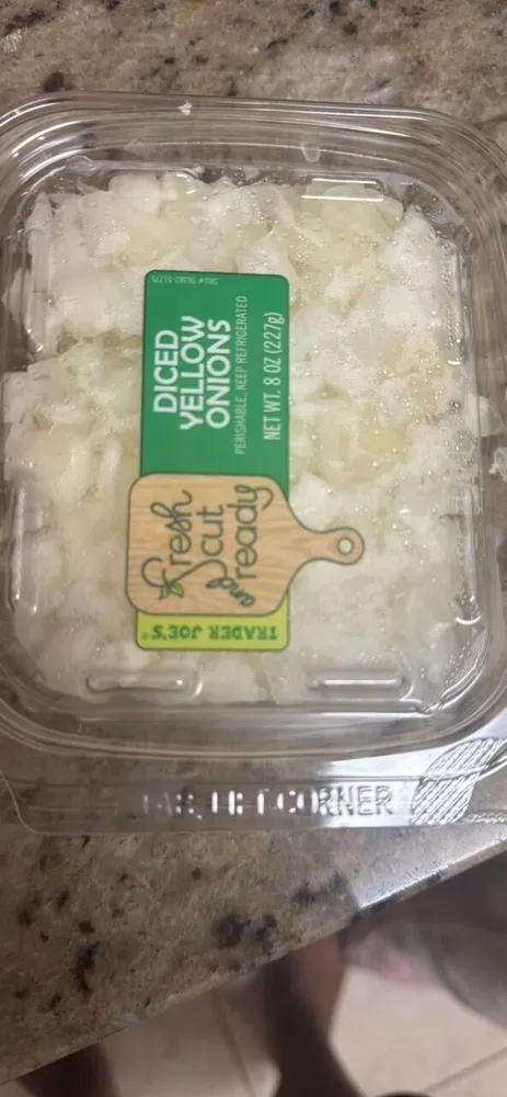 Diced Yellow Onions