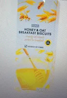 Honey & Oat Breakfast Biscuits