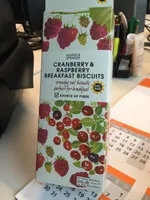 Cranberry & Rapsberry Breakfast Biscuits