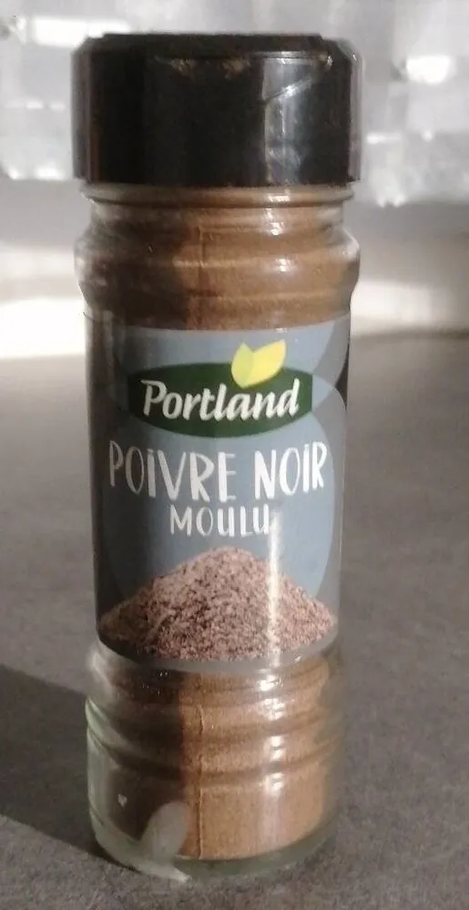 Poivre noir moulu