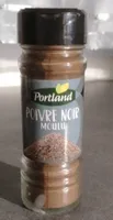 Poivre noir moulu