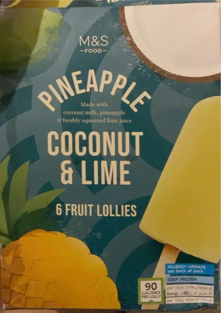 Pineapple coconut&lime
