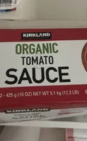 Organic tomato sauce