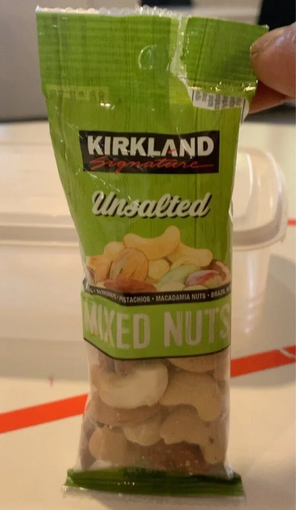 Unsalted Mixed Nuts