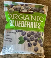 Organic blueberries