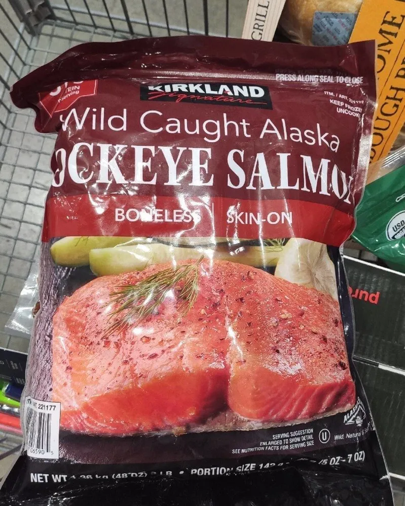 Wild Caught Alaska Sockeye Salmon